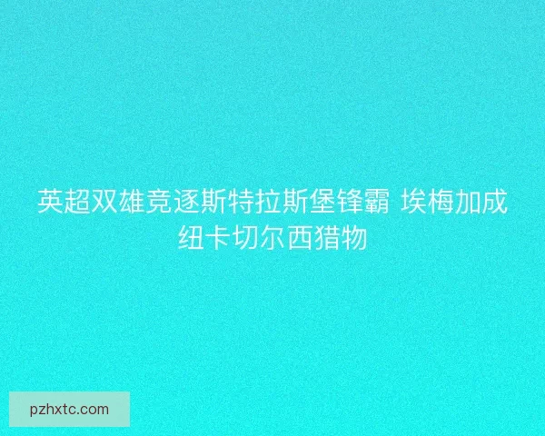 英超双雄竞逐斯特拉斯堡锋霸 埃梅加成纽卡切尔西猎物